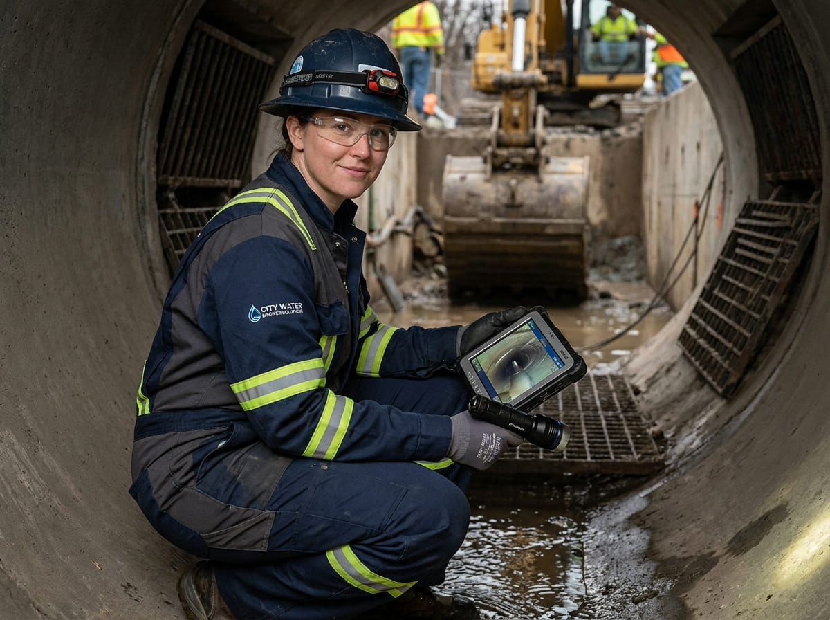 Sewer Line Inspection & Replacement in Culleoka